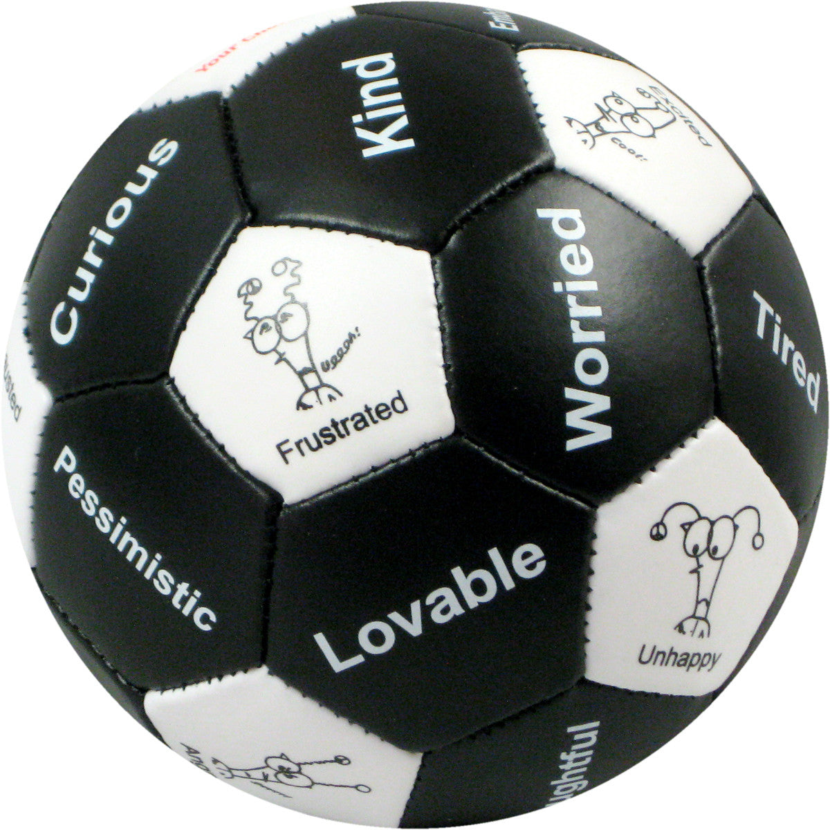 Emotion Mania Thumball (4") for Emotional Verbal and Non-Verbal Vocabulary