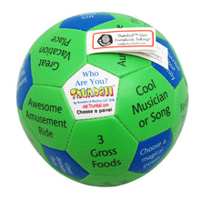 Who Are You Thumball (4") This is a Great Icebreakers and Building Social-Awareness.